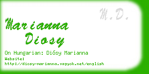 marianna diosy business card